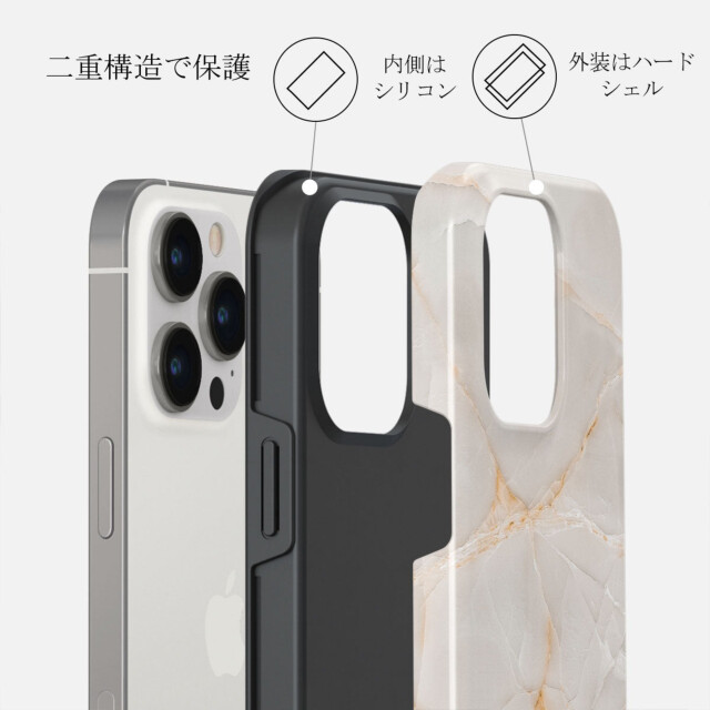 【iPhone15 Pro ケース】Vanilla Sand Tough Caseサブ画像