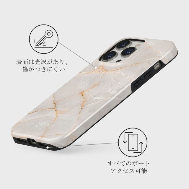 iPhone15 Pro ケース】Vanilla Sand Tough Case BURGA | iPhoneケース 