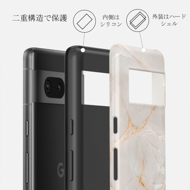 【Google Pixel 7a ケース】Vanilla Sand Tough Caseサブ画像