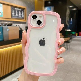 【iPhone15/14/13 ケース】Wavy Case (pink)