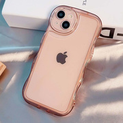 【iPhone15 ケース】Wavy Clear Case (p...