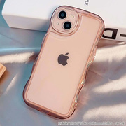 【iPhoneSE(第3/2世代)/8/7 ケース】Wavy Clear Case (pink)