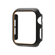 【Apple Watch ケース 40mm】Apple Watch ハードフレーム (ゴールド/ブラック) for Apple Watch SE(第2/1世代)/Series6/5/4