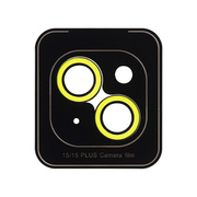 【iPhone15/15 Plus フィルム】iFace Camera Lens Cover Neo カメラレンズカバー (ネオイエロー)