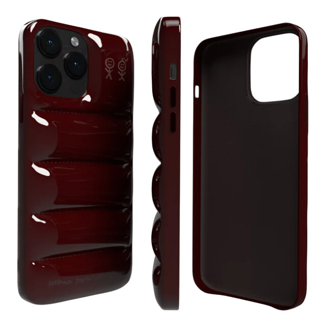 【iPhone15 Pro Max ケース】THE PUFFER CASE (DARK CHERRY)goods_nameサブ画像