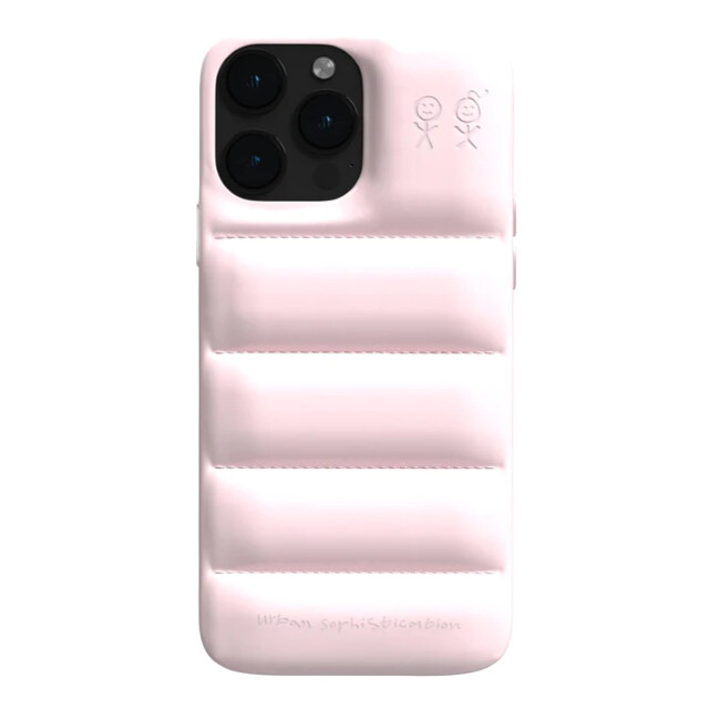 【iPhone15 Pro ケース】THE PUFFER CASE (STRAWBERRY FROZEN YOGURT)