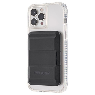 【iPhone】Protector Magnetic Wallet (Black)