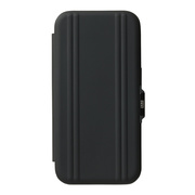 【アウトレット】【iPhone15 Pro ケース】ZERO HALLIBURTON Hybrid Shockproof Flip Case (Black)