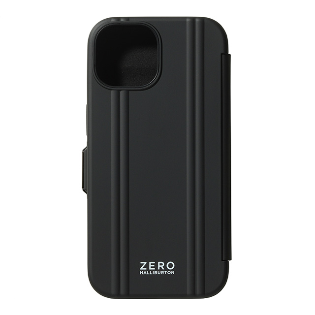 【アウトレット】【iPhone15/14/13 ケース】ZERO HALLIBURTON Hybrid Shockproof Flip Case (Black)サブ画像