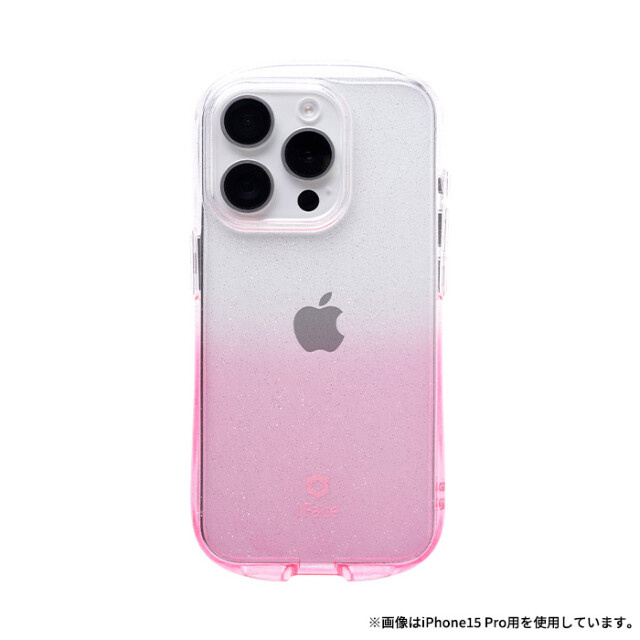 【iPhone14 ケース】iFace Look in Clear Lollyケース (クリア/ピーチ)