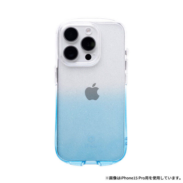 【iPhone14 ケース】iFace Look in Clear Lollyケース (クリア/アクア)