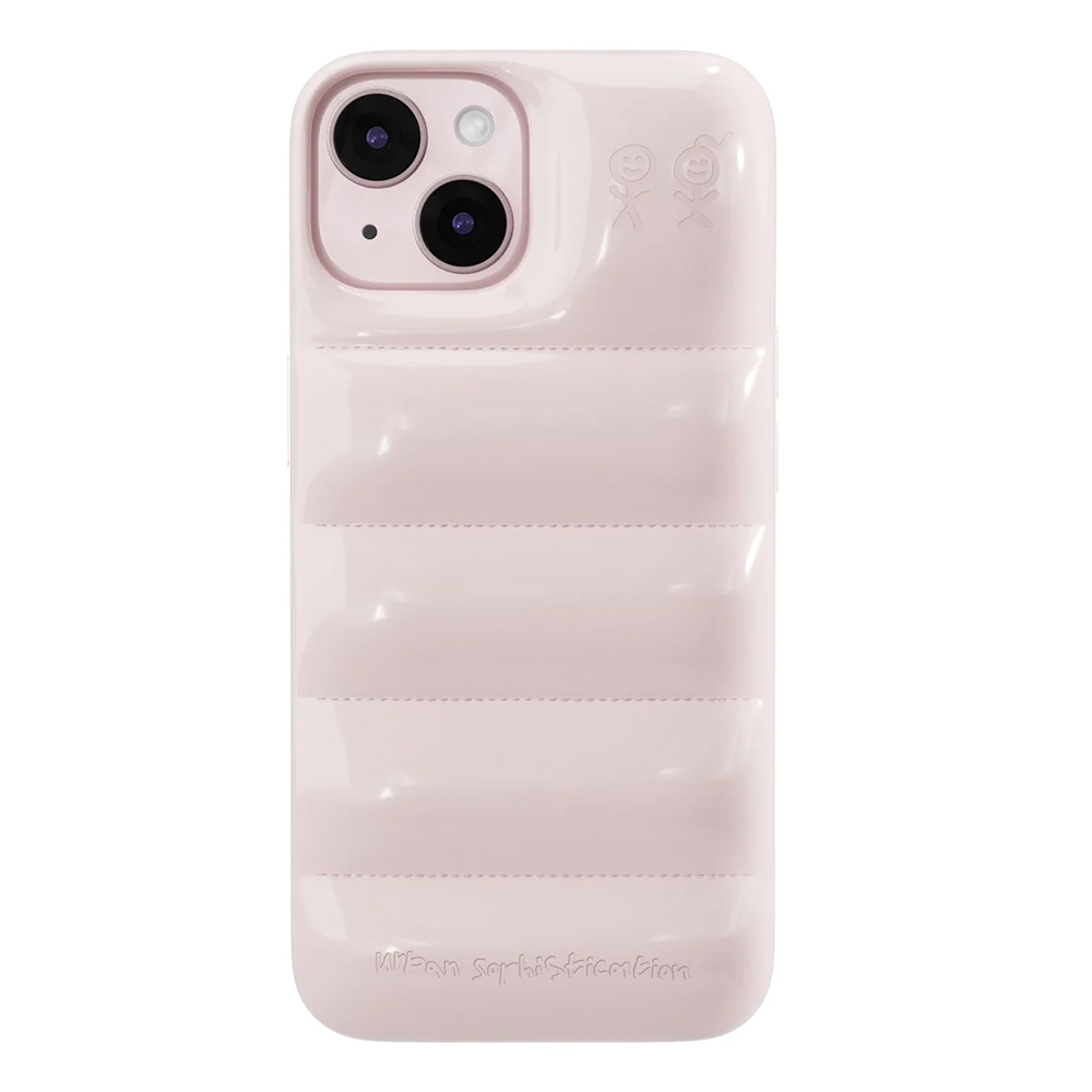 【iPhone15/14/13 ケース】THE PUFFER CASE (STRAWBERRY FROZEN YOGURT)サブ画像