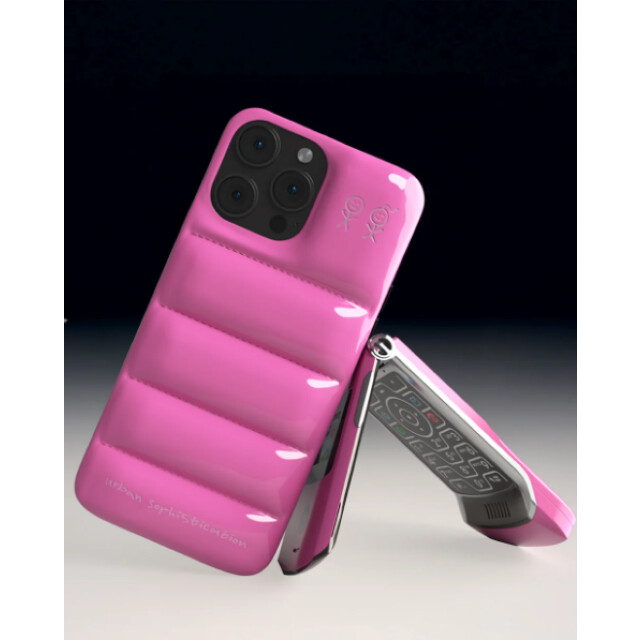 【iPhone15 Pro Max ケース】THE PUFFER CASE (RAZR PINK)サブ画像