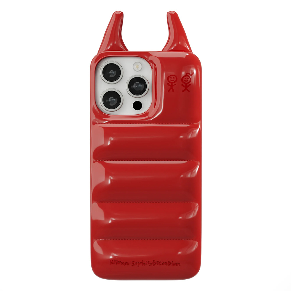 【iPhone15 Pro Max ケース】THE PUFFER CASE (DEVIL)