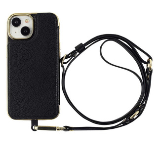 【アウトレット】【iPhone15/14/13 ケース】Cross Body Case Duo (black)