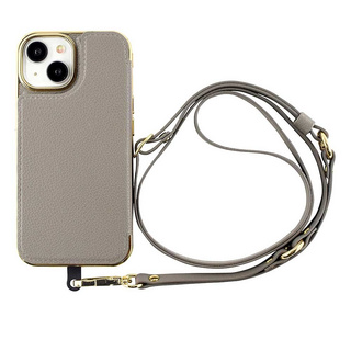 【アウトレット】【iPhone15/14/13 ケース】Cross Body Case Duo (gray)