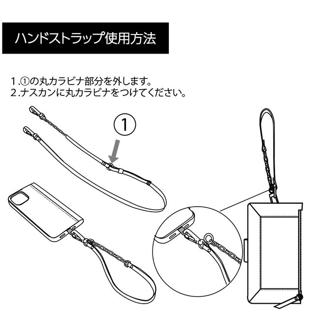 【アウトレット】【iPhone15 Pro ケース】Minimal Pouch Case (beige)goods_nameサブ画像
