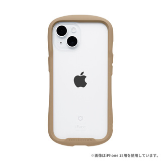 【iPhone15 Pro ケース】iFace Reflection Frost 強化ガラスクリアケース (ベージュ)