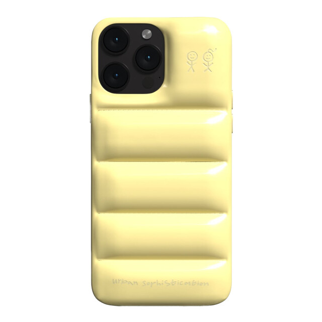 【iPhone14 Pro Max ケース】THE PUFFER CASE (BUTTER POPCORN)