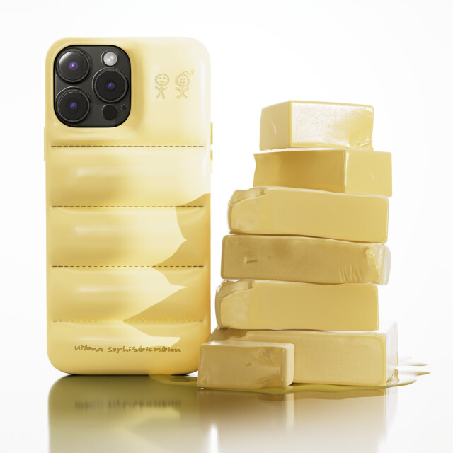 【iPhone15 Pro Max ケース】THE PUFFER CASE (BUTTER POPCORN)サブ画像