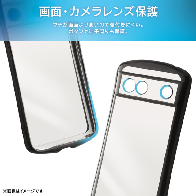 【Google Pixel 8a ケース】Like standard 耐衝撃 TPUソフトケース METAMORU (ブラック)サブ画像