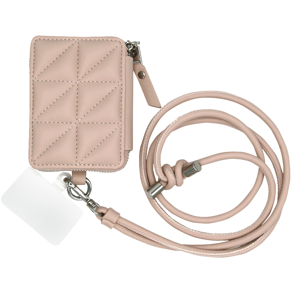 Mag Shoulder Mini Wallet (pink)