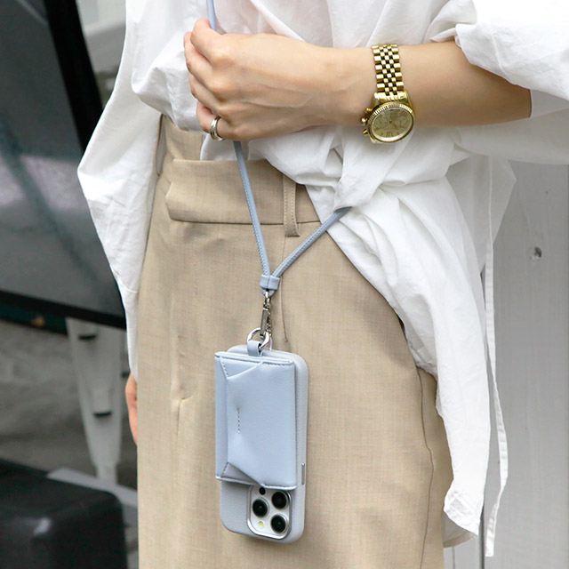 Mag Shoulder Card Wallet (pale blue)サブ画像