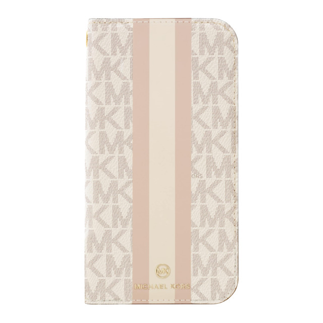 【アウトレット】【iPhone13 Pro ケース】Folio Case Stripe with Tassel Charm (Vanilla)サブ画像