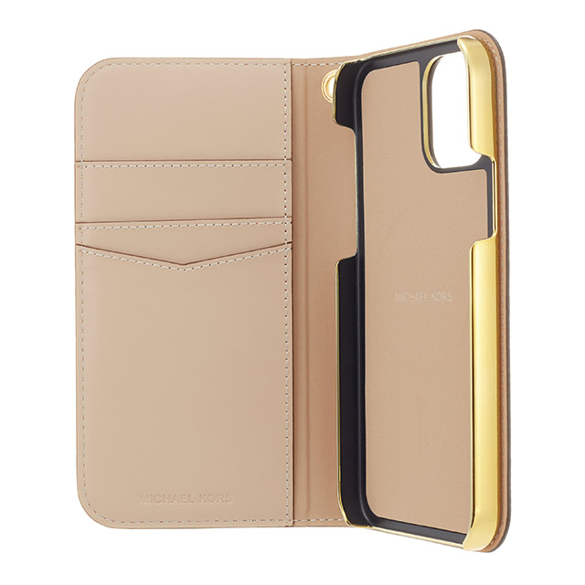 【アウトレット】【iPhone13 Pro ケース】Folio Case Stripe with Tassel Charm (Vanilla)サブ画像