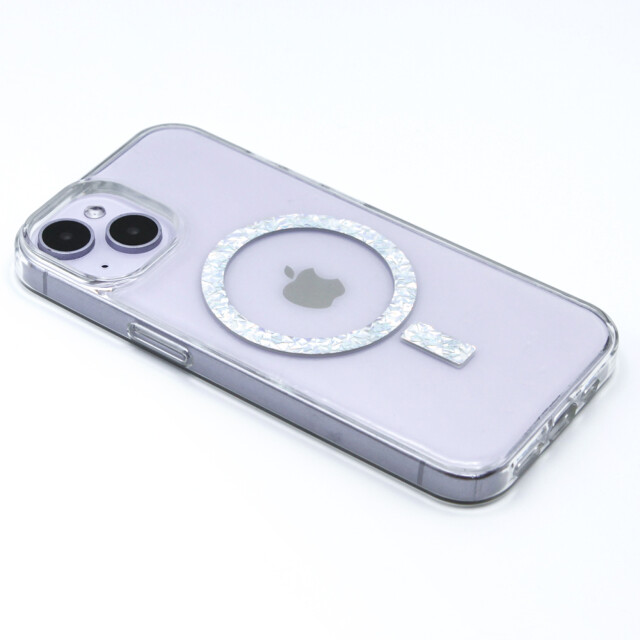 【iPhone15 ケース】Glitter mag clear caseサブ画像