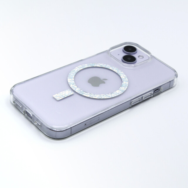 【iPhone15 ケース】Glitter mag clear caseサブ画像