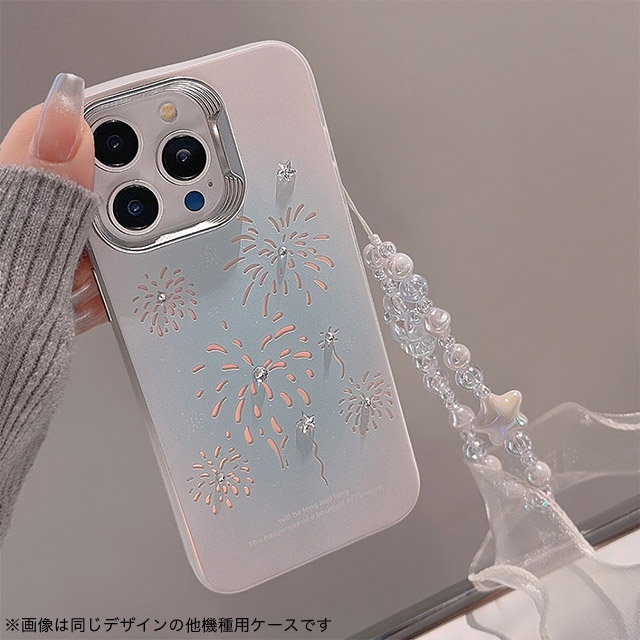 【iPhone15/14/13 ケース】オーロラケース ストラップ付き(スパーク)goods_nameサブ画像