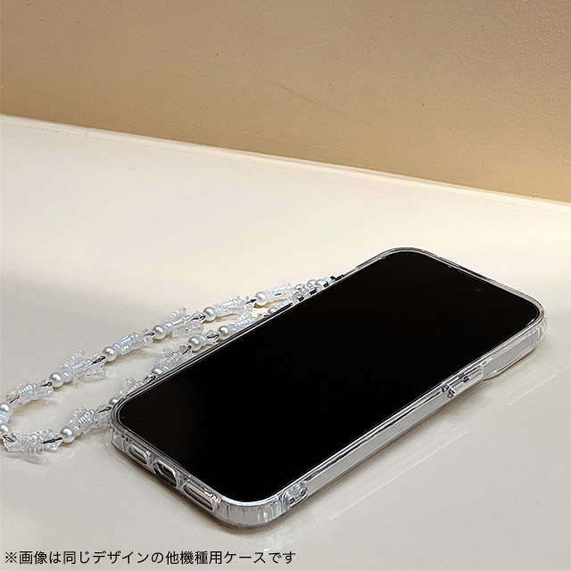 【iPhoneSE(第3/2世代)/8/7 ケース】ミラーケース ストラップ付き(バタフライ)サブ画像