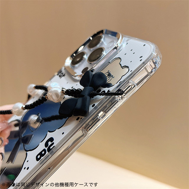 【iPhoneSE(第3/2世代)/8/7 ケース】ミラーケース ストラップ付き(ベアー)goods_nameサブ画像