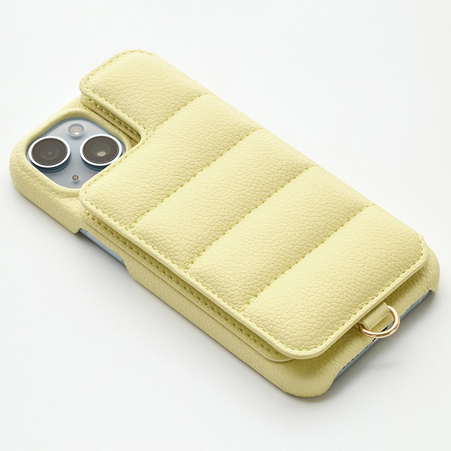 【iPhone15/14/13 ケース】Puffy Case (butter yellow)サブ画像