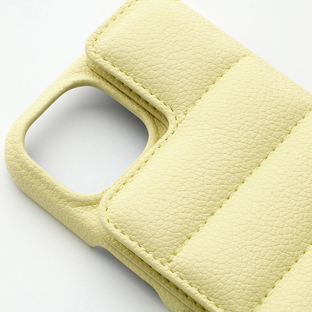 【iPhone15/14/13 ケース】Puffy Case (butter yellow)サブ画像