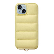 【iPhone15/14/13 ケース】Puffy Case (butter yellow)