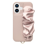 【iPhone16 ケース】Classy Scrunchie Case (pink)