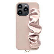 【iPhone16 Pro Max ケース】Classy Scrunchie Case (pink)