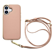 【iPhone16 ケース】Cross Body Case Duo (pink)