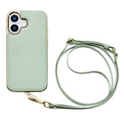 【iPhone16 ケース】Cross Body Case Duo (mint)