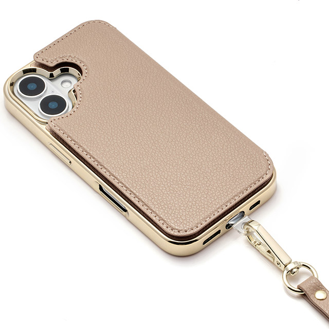 【iPhone16 ケース】Cross Body Case Duo (prism gold)サブ画像