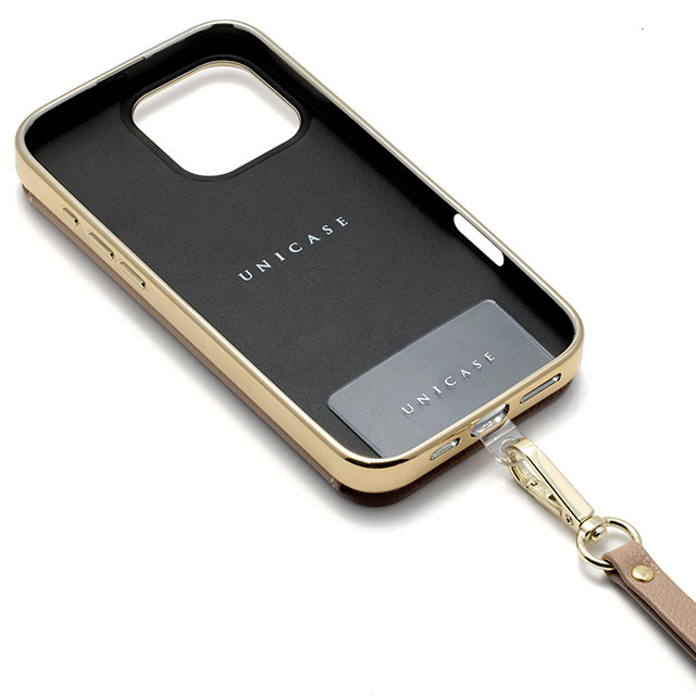 【iPhone16 Pro Max ケース】Cross Body Case Duo (prism gold)サブ画像