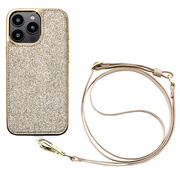 【iPhone16 Pro Max ケース】Cross Body Case Duo (prism gold)