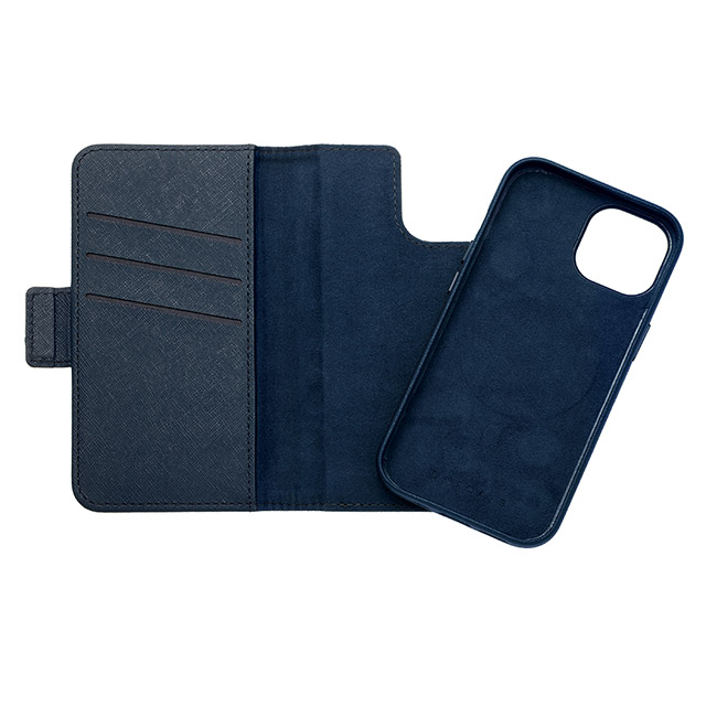 【iPhone15/14/13 ケース】2Way Mag Flip Case (navy)サブ画像