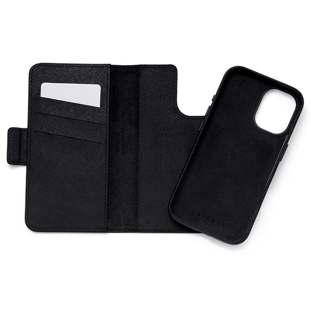 【iPhone16 ケース】2Way Mag Flip Case (black)サブ画像