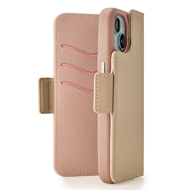 【iPhone15/14/13 ケース】2Way Mag Flip Case (beige)サブ画像