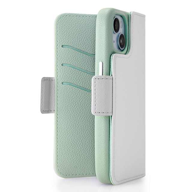 【iPhone15/14/13 ケース】2Way Mag Flip Case (gray)サブ画像