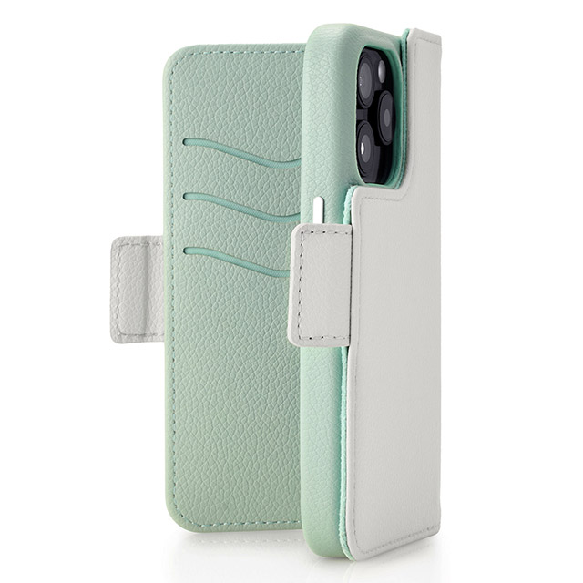 【iPhone15 Pro ケース】2Way Mag Flip Case (gray)サブ画像