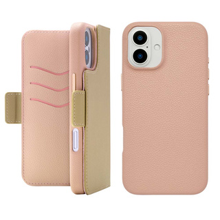 【iPhone16 Plus ケース】2Way Mag Flip Case (beige)